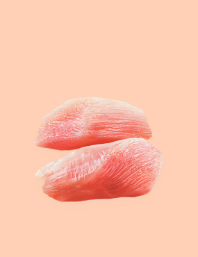 LA VIANDE EST UN INGRÉDIENT NO 1. INCORPORÉE FRAICHE!